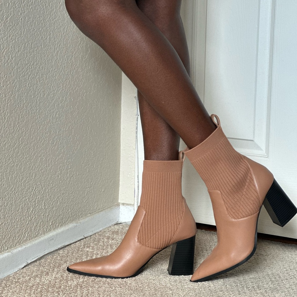 Open Edit Rafael Pointed Toe Ankle Boot